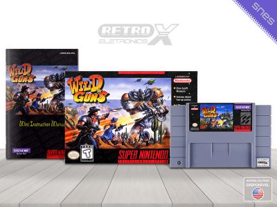 Wild Guns 4W Super Nintendo Completo