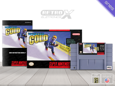 Winter Gold AXSE Super Nintendo Completo - chip especial