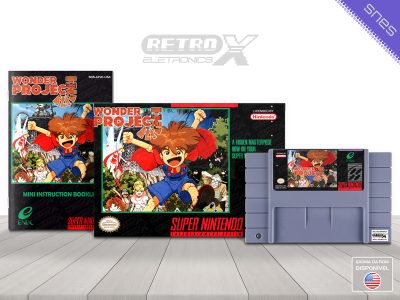 Wonder Project J APJE Super Nintendo Completo