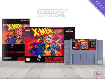 X-MEN Mutant Apocalypse AXME Super Nintendo Completo